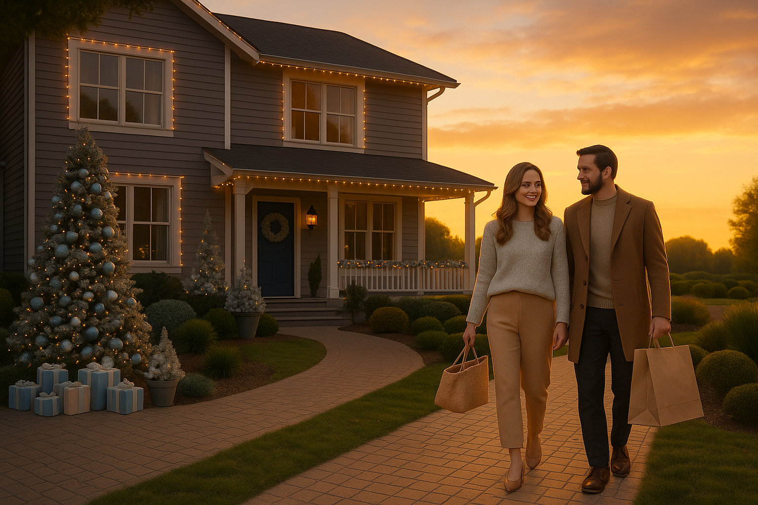 Tendências na decoração de Natal de Brilhar os Olhos